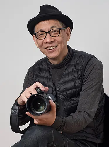 写真家の善本喜一郎さんの写真